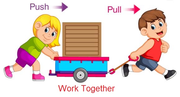 Push and Pull Work Together